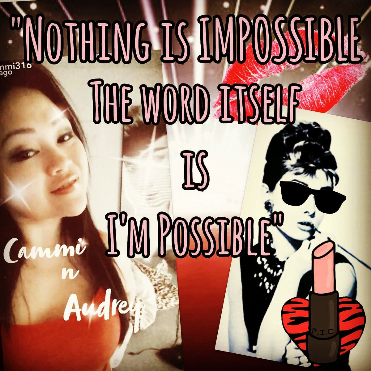 #AnythingIsPossible if you put your 💕 and mind to it. Dig deep &amp; see that you have what it takes #BeInspired #Inspire #Dreams #LifeGoals #NeverGiveUp #AudreyHepburnQuotes #InspirationalQuotes

<a href="/mitsikitten/">Mitenscirca</a> 
@SaltyOcean32 
<a href="/Jammers83/">Jammers🌺♡₊˚</a>
<a href="/Sophistique02/">Sophistique</a> 
#DareToStream
#FAMafia
