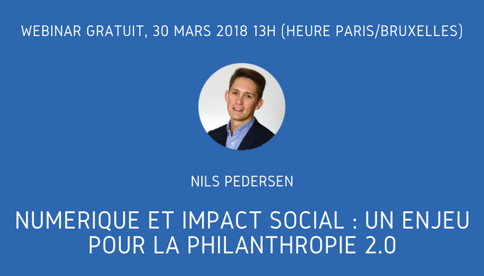 kennethberard's tweet photo. @Optimy Participez à notre #webinar #gratuit sur le thème : "Numérique et #impact social, un enjeu pour la #philanthropie 2.0". @hompres 
Pré-incrivez-vous dès maintenant: https://t.co/Auw2jiotGi https://t.co/oOs7FHkJAT