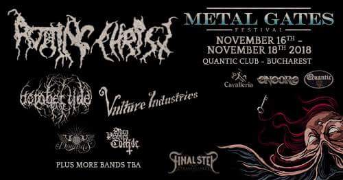 WPCmusic's tweet photo. So honoured to be on this one! #MetalGatesFestival #RottingChrist #Romania @VultureIndustr1 #wpc #whenplaguescollide #deathmetal #blackmetal #deathcore https://t.co/KVLPaQ1j3u