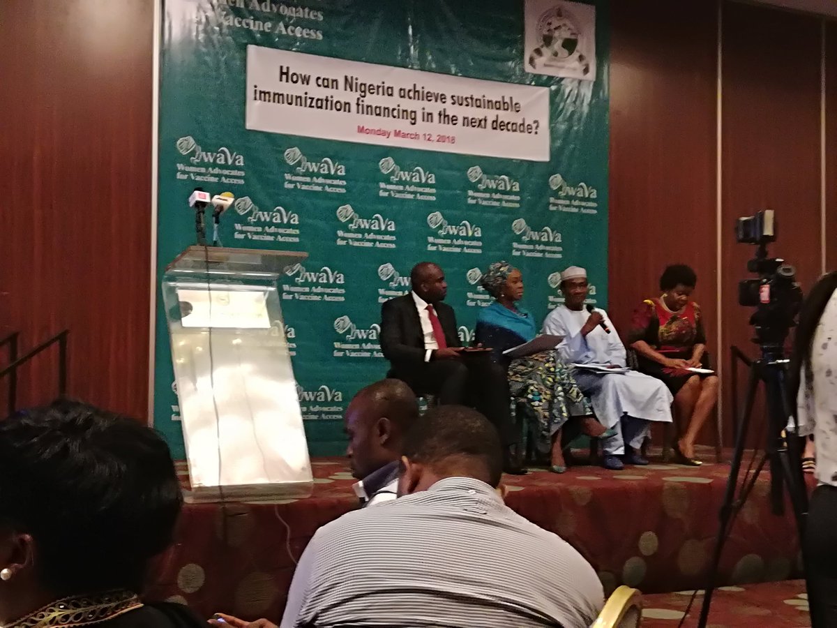 donlaz4u's tweet photo. A conversation on sustainable immunisation financing held today in Abuja. Powered by @Wavaorg &amp; @NphcdaNG. https://t.co/dzVHTGUXBT