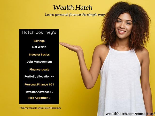 WealthHatch's tweet image. Confused about finance!
Learn these topics the simple way and get to grasps with investment in weeks.
Contact wealth hatch above and change your financial joruney.
Tailored classes available. #tutorialesvideos #learnminimalism #smartfit #learning #gr… ift.tt/2p8AU4u