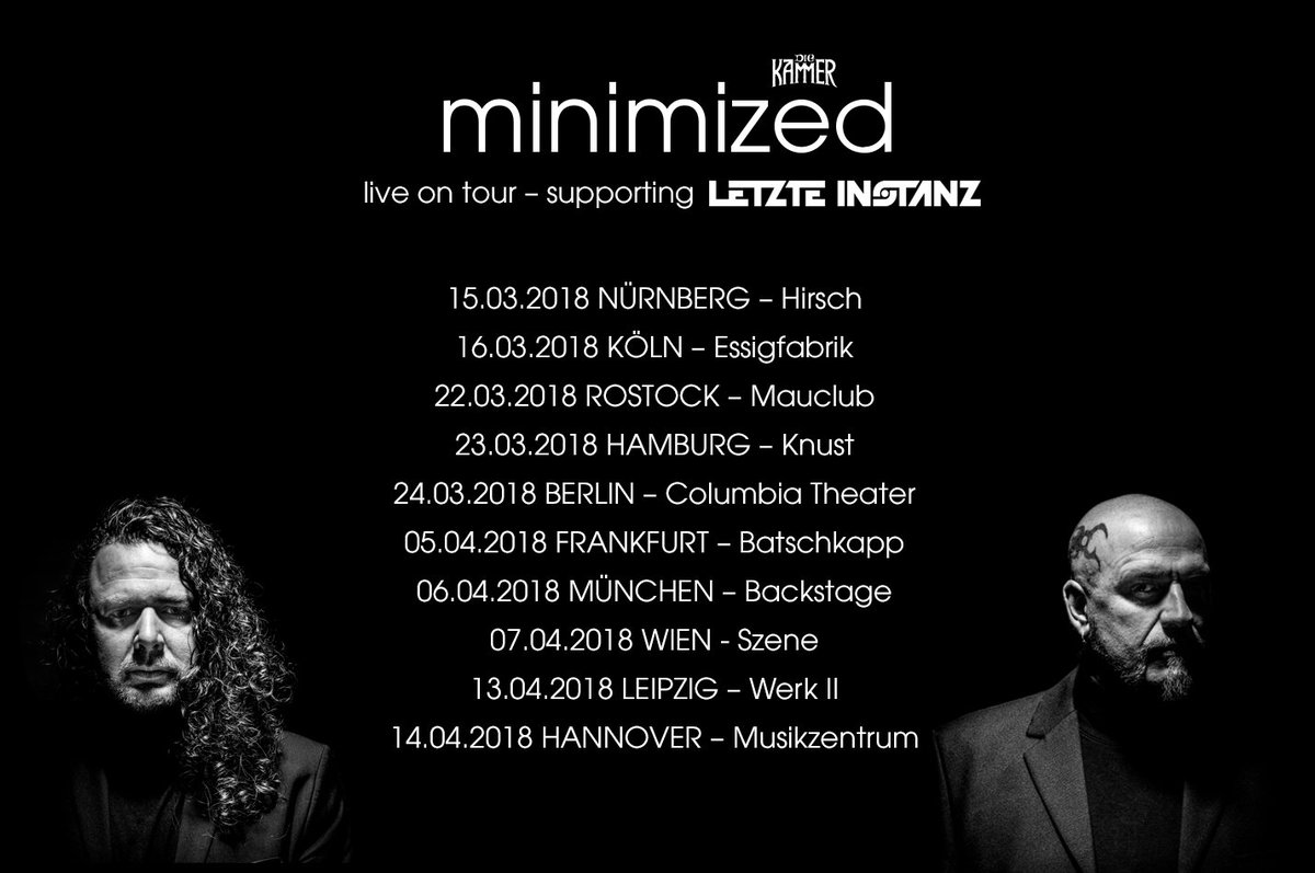 Die Kammer (@diekammer) on Twitter photo live on tour! supporting our friends from <a href="/letzte_instanz/">Letzte Instanz</a> on their great rock tour! #acoustic #dark #indie #minimized #gothic live on tour! supporting our friends from <a href="/letzte_instanz/">Letzte Instanz</a> on their great rock tour! #acoustic #dark #indie #minimized #gothic
