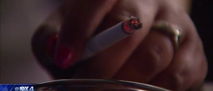DanGodwinFOX4's tweet photo. Live this morning, in beautiful Downtown Fort Worth.   Today, the city officially goes “smoke-free.”   We’re reporting on the new ordinance that strictly limits where people can light up. https://t.co/6jyfIucDEC