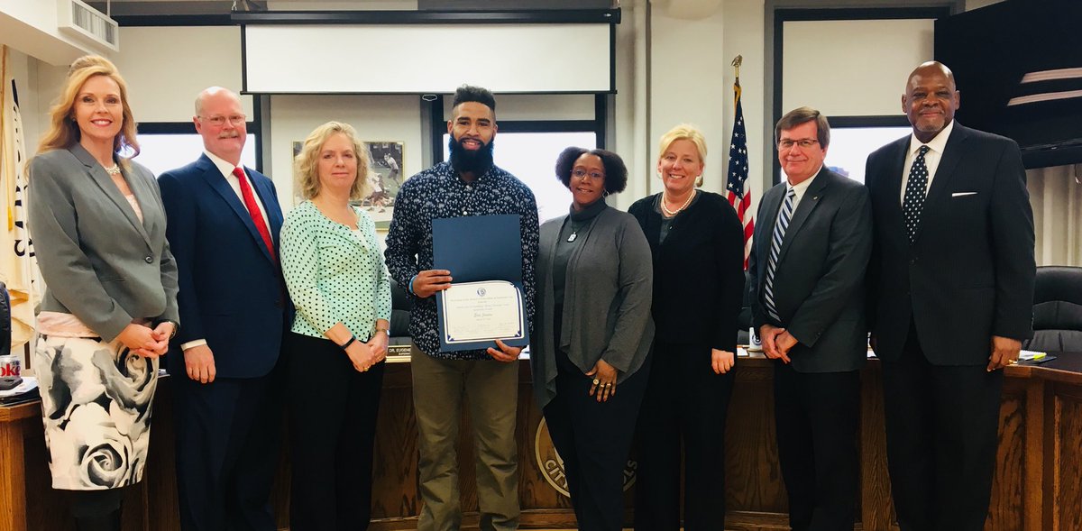 Eric Jordan is recognized by SCS Board of Education for his commitment to our youth! Thank you EJ!