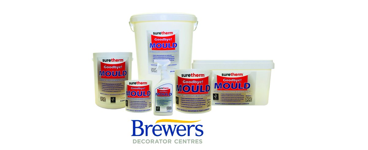 We are pleased to announce that Suretherm Thermal Anti Condensation Paint is now available to order through your local Brewers Decorator Centre. If you have issues with cold walls and mould caused by condensation then Suretherm is perfect for the job.