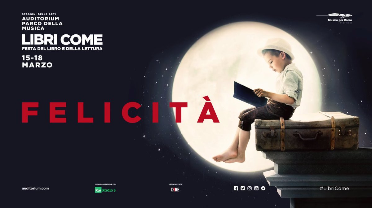 libricome's tweet photo. 📚 #LibriCome porta a Roma libri, autori, lettori, in una grande Festa della Lettura. Il tema di questa edizione sarà la #Felicità, parola bellissima e ingombrante, ricca di significati e di contraddizioni 👉 https://t.co/NpNyyhCexY
Video presentazione⤵️
https://t.co/feKRlHV9cZ https://t.co/lwy5RKE2Ha