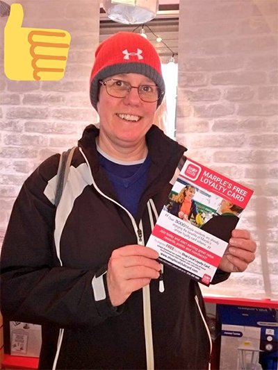 LoyaltyHubApp's tweet photo. Quote: @SVCLighting "Thank you Ruth Lupton for your support. Our FIRST lovely customer to redeem her FREE loyalty voucher earned through our #ShopLocal #loyalty scheme. #Marple. Enjoy your new touch lamp Ruth. #Stockport https://t.co/NGDcrPUAxd