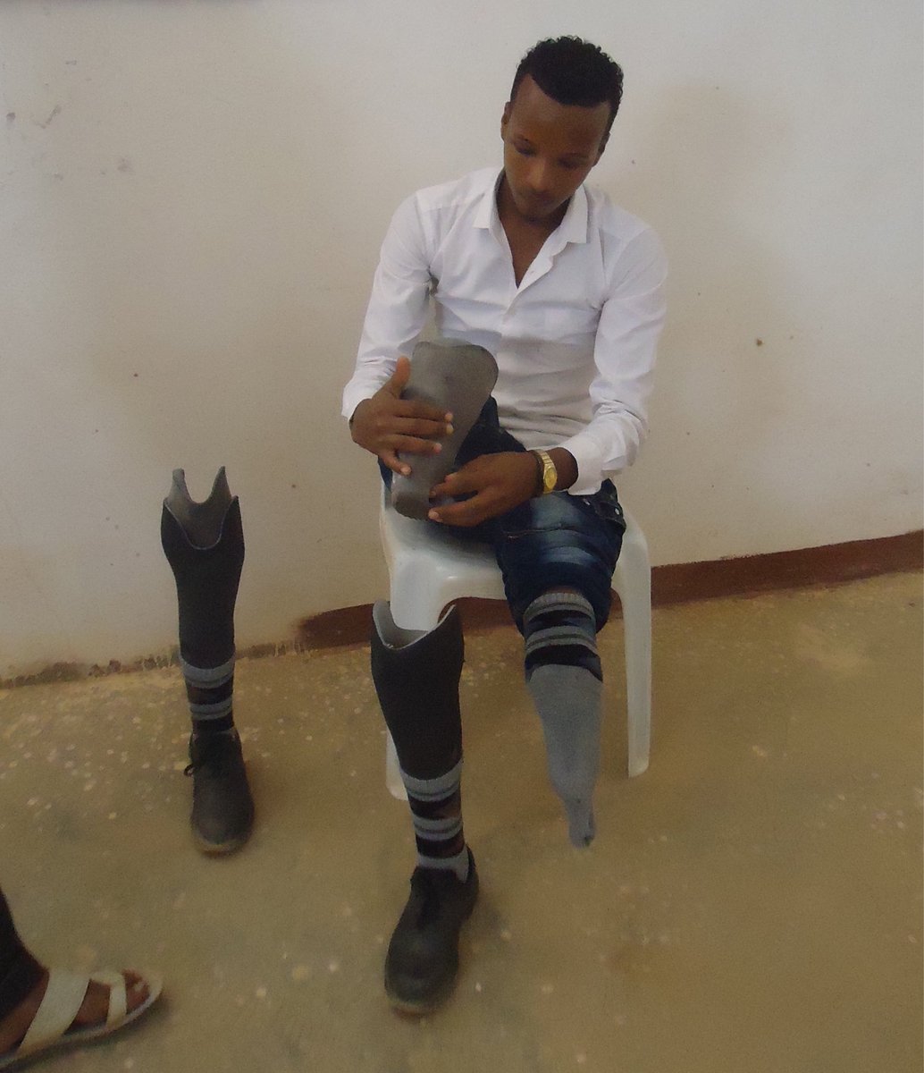 UNHCREthiopia's tweet image. "I feel hopeful, like I regained the life I had lost" 19 year-old Somali #refugee Ali Omar can walk again tks to UNHCR + RaDO #WithRefugees