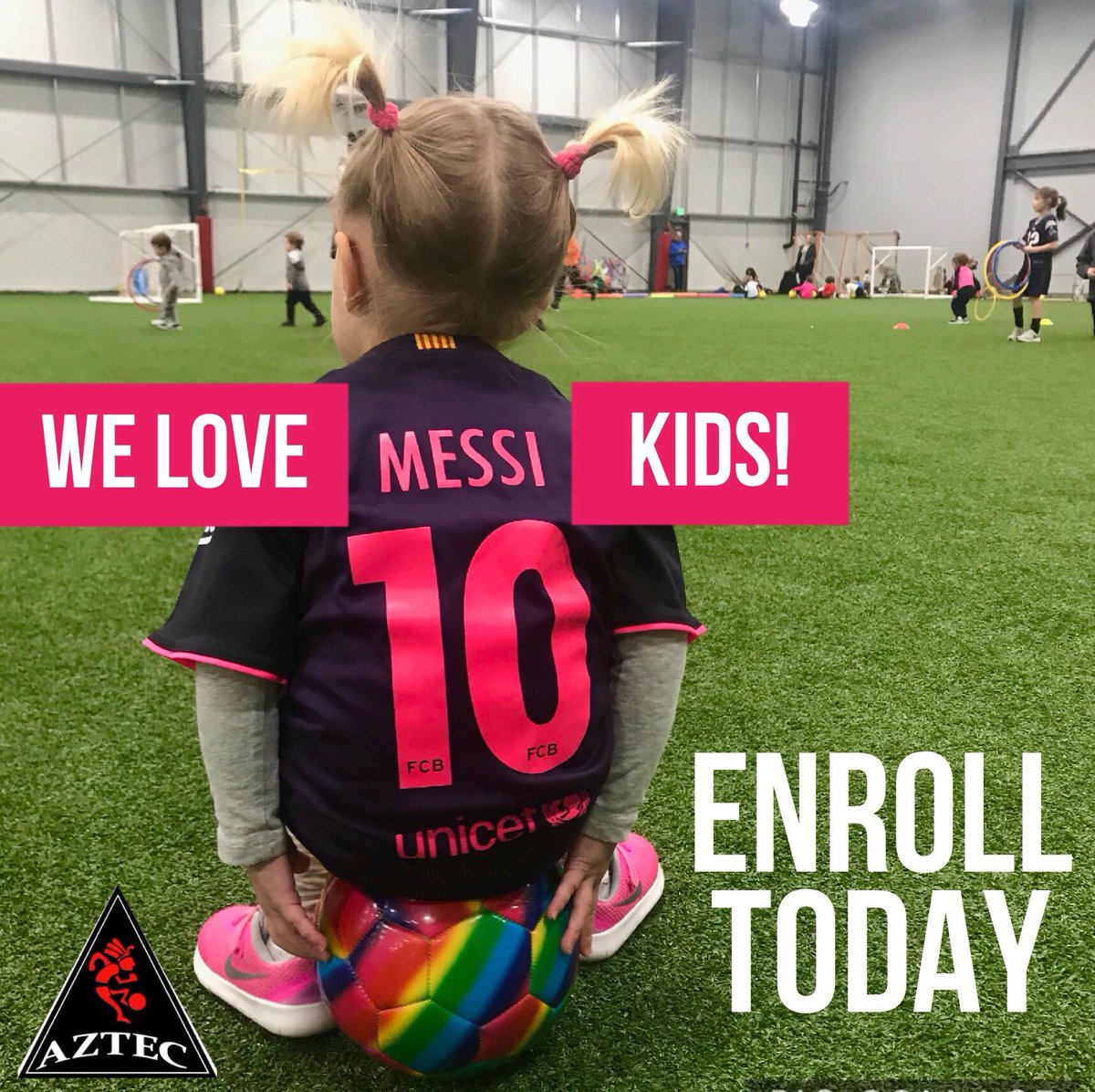 AztecAcadU3_U8's tweet image. WE 💕 MESSI KIDS!!! Our final Winter 2 Monday classes are happening today! Spring classes begin Monday 3/19! Register today to avoid cancelled classes. #SpringSmiles #ComePlayWithUs @EssexSportsCTR aztecsoccer.com/tots registration