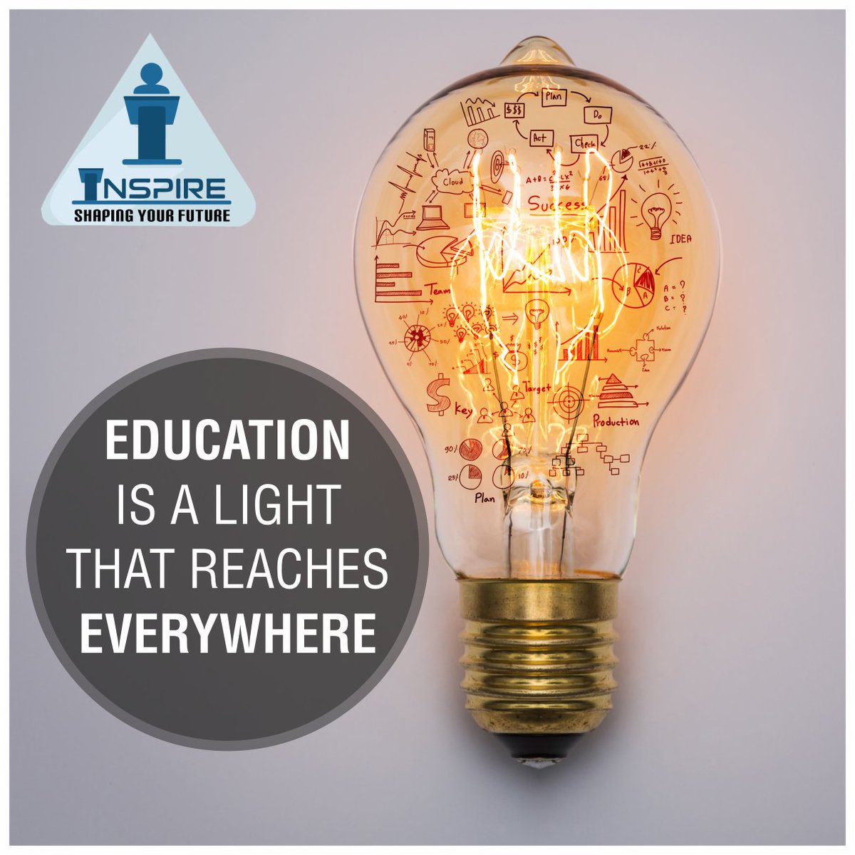 inspireproacad's tweet image. Education opens doorway to bright future and great success in life. #InspireAcademy can light-up your career path just like a bright bulb! 
Log on to inspireacademy.info |Place a call: 8888881719
#CSguidance #CStutorials #CScareer
