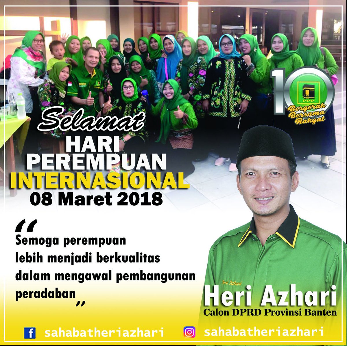 pppkabserang's tweet photo. Selamat hari perempuan internasional 2018 https://t.co/2XefeTnKMk