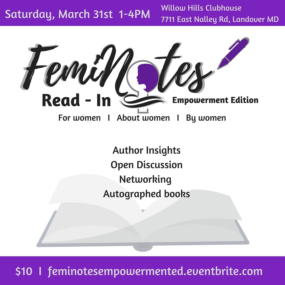 NASwrites's tweet image. FemiNotes - such an F.A.B.ulous term, but what does it mean? It is gathering of women who gather to recognize, share, and discuss empowering texts for women, about women, and by women.

Join the conversation on March 31st from 1-4pm. Tickets available at feminotesempowermented.eventbrite.com