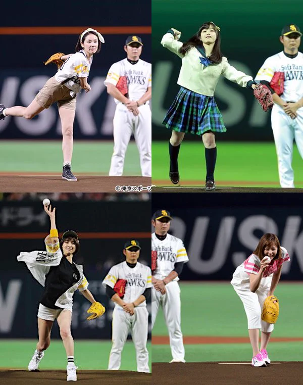 稲村亜美の始球式が話題だけど？ここでホークス・摂津正投手の始球式の様子をご覧くださいｗｗｗ