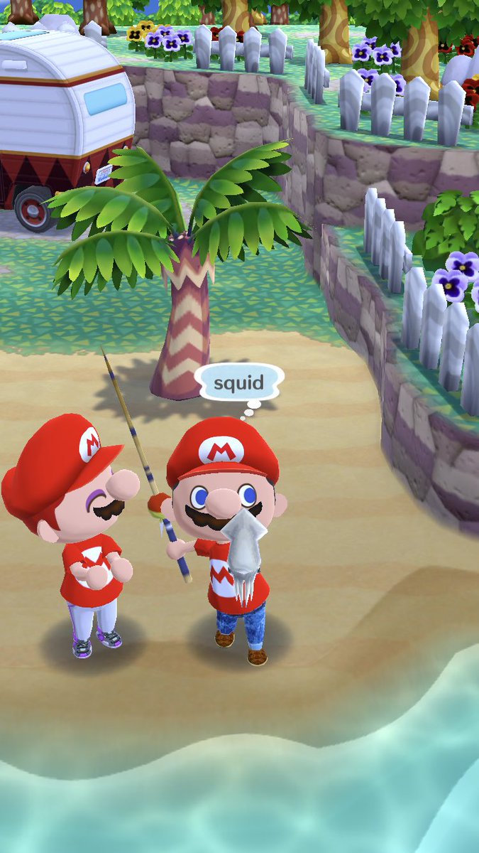 SyrSci's tweet photo. Could this be Wario in disguise? #PocketCamp #MarioCrossover https://t.co/iXjjBGChPI