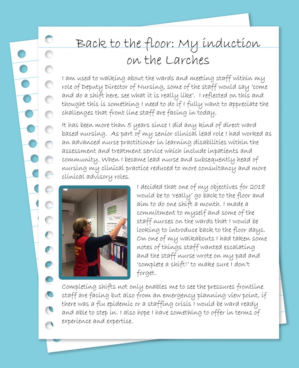 BCPFT's tweet photo. While our Deputy Director of Nursing, Judy McDonald flies the flag for BCPFT @wlv_uni's #SUCCESSforum, why not read more about her #BackToTheFloor journey at Trust site, The Larches. @judy126 #WeAreBCPFT #BCPFTproud #nursing #mentalhealth #learningdisabilities https://t.co/uI0xAoh9sm