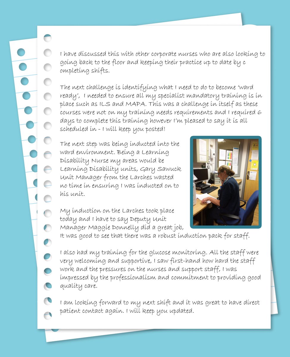 BCPFT's tweet photo. While our Deputy Director of Nursing, Judy McDonald flies the flag for BCPFT @wlv_uni's #SUCCESSforum, why not read more about her #BackToTheFloor journey at Trust site, The Larches. @judy126 #WeAreBCPFT #BCPFTproud #nursing #mentalhealth #learningdisabilities https://t.co/uI0xAoh9sm