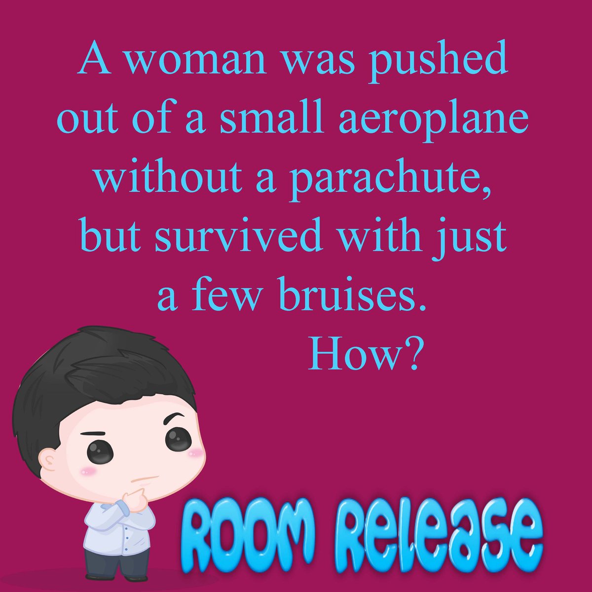 Room_Release's tweet photo. #MondayMystery comes from Ant. Know the answer? Leave it in a comment below. https://t.co/wPOoPKYZVI