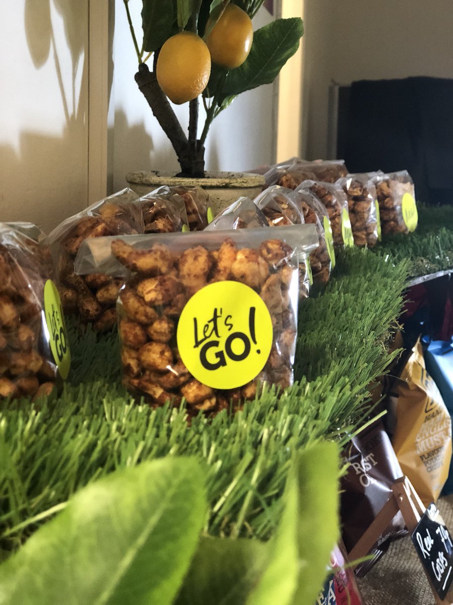 will_sedgwick's tweet photo. Hand crafter spiced nut impulse bags and a new Let’s Go grazing box.
@chandco @JimWealands @JleverettL #LetsGo #OneTeam https://t.co/0CNY1TJPZt