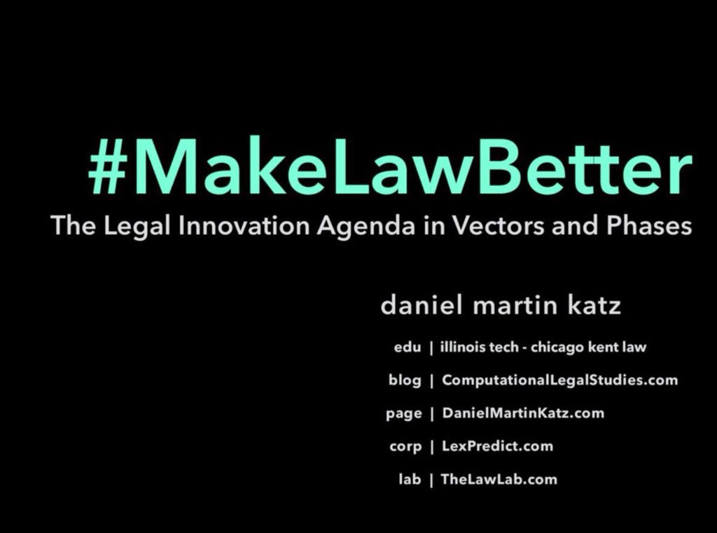 computational's tweet photo. ICYMI - here is the deck from my Keynote Address at the #ABATechShow - #ABATECHSHOW2018 - 400+ slides in 60 min -
https://t.co/e4j4wCJzWK
#legaltech #legalinnovation
#makelawbetter https://t.co/wDrvSq3TuF