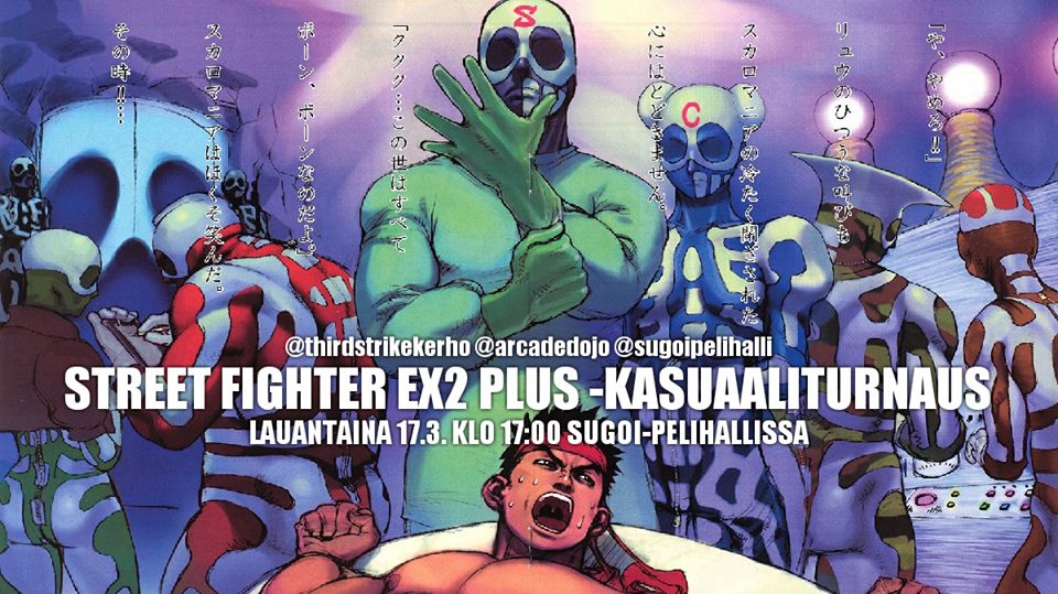 3rdstrikekerho's tweet photo. Street Fighter EX2 Plus tournament next Saturday!

https://t.co/mo9sxEnE1t https://t.co/O05AhOJsNW