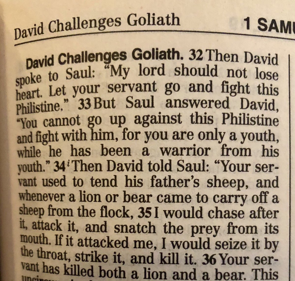 CoachDShack's tweet photo. Before fighting Goliath, David wasn’t doing speed ladders, obstacle course drills, or social media combines. He was fighting lions and bears.

If you’re not competing when you train, you’re not training to compete. You will rise to the level of your preparation. #MondayMotivation https://t.co/W6IGQKc3Ia