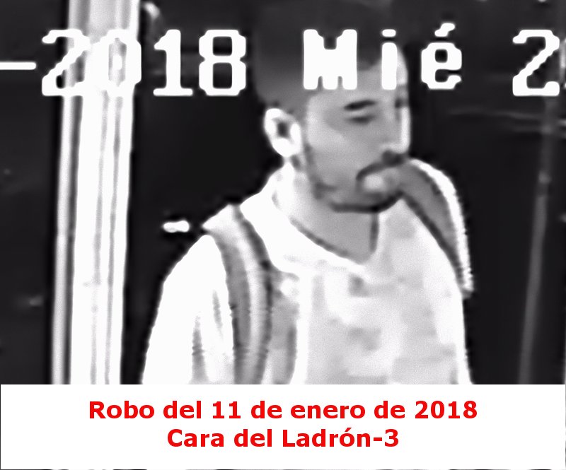 Otras fotos de los delincuentes. La causa se tramita en el Juzgado Nacional en lo Criminal y Correccional Nro 1 de la CABA caratulada como Robo a mano armada con privación ilegítima de la libertad (Sumario Nro 21105/2018)