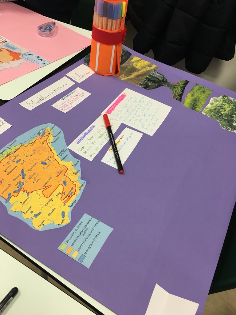 MarinaHBST's tweet photo. This week we are starting the projects about the climates in Spain! They look amazing!🤩🇪🇸❄️☀️ @HBSTORREJON https://t.co/GM9XFzjXvh