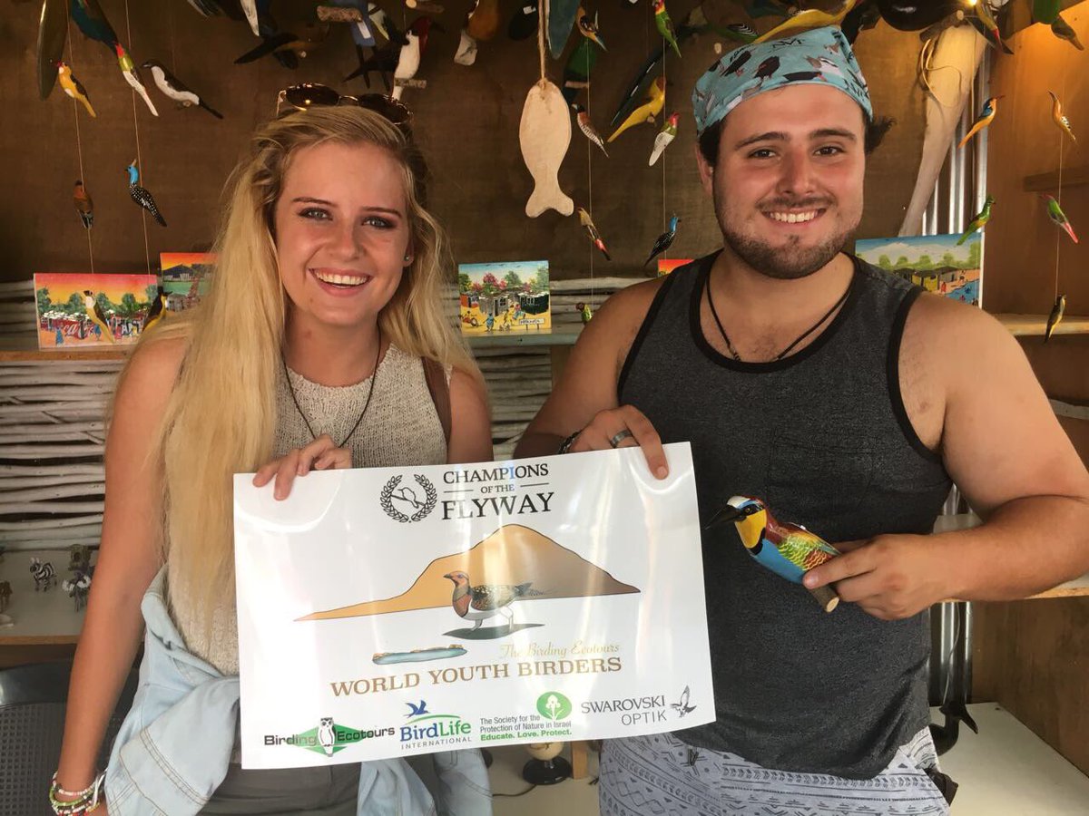 UntamedBirding's tweet photo. Had an absolute blast on a 3,000km #COTFRoadtrip with teammate/girlfriend/top-notch birder @geddes_toni as we tackled #SouthAfrica in our quest to raise as much awareness surrounding this year’s @flywaychampions cause & our team, @WYouthBirders, efforts to help #StopTheMassacre https://t.co/9yaWGeqIm7