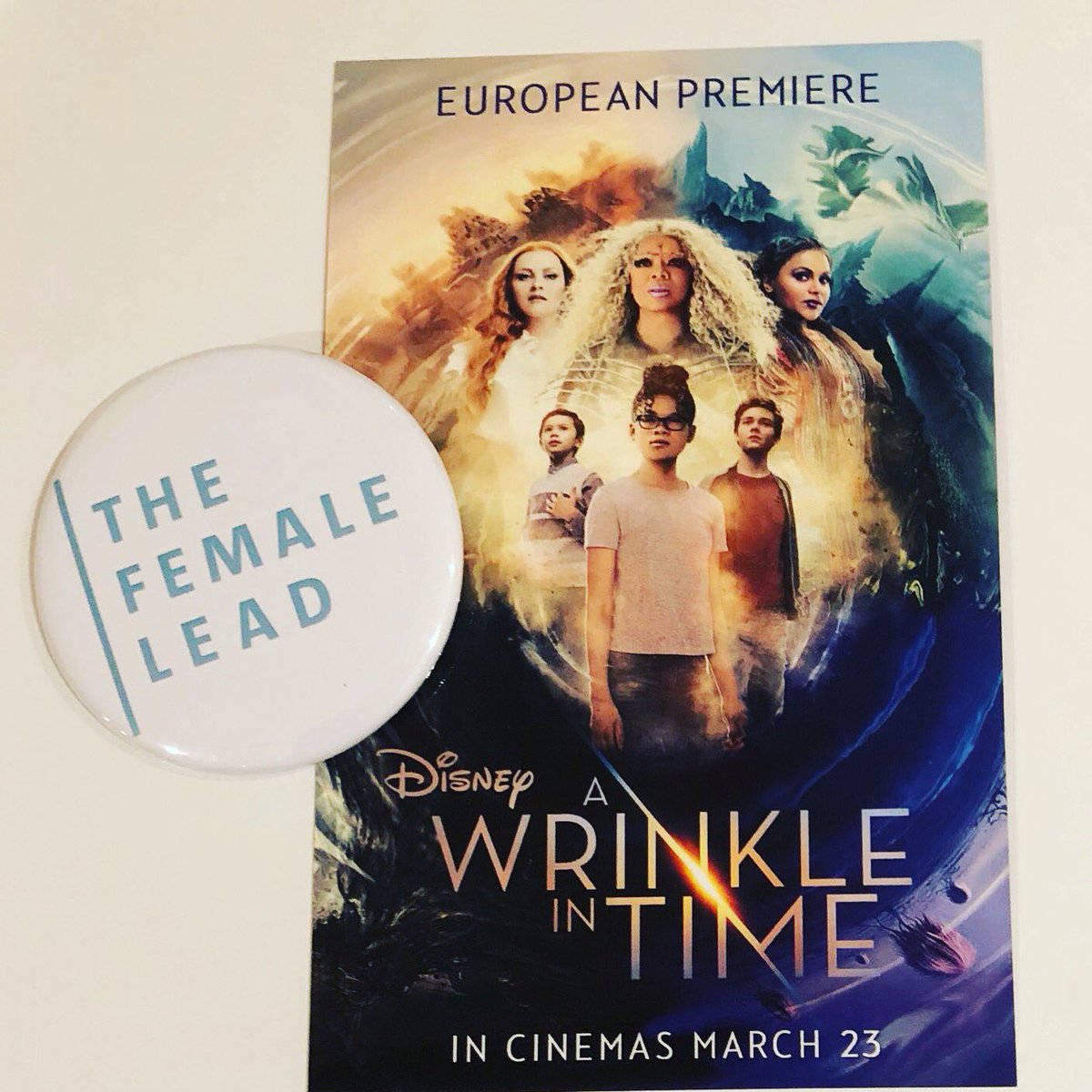 davidjharkin's tweet photo. Extremely excited to be guests of @female_lead tomorrow at the premiere of The Wrinkle In Time. Amazing that 2 of our @7billionideas schools are going to have the opportunity to meet the stars inc. @ava @Oprah @RWitherspoon Forever grateful @Edwina_Dunn for thinking about us! https://t.co/W14Y2kUvdZ