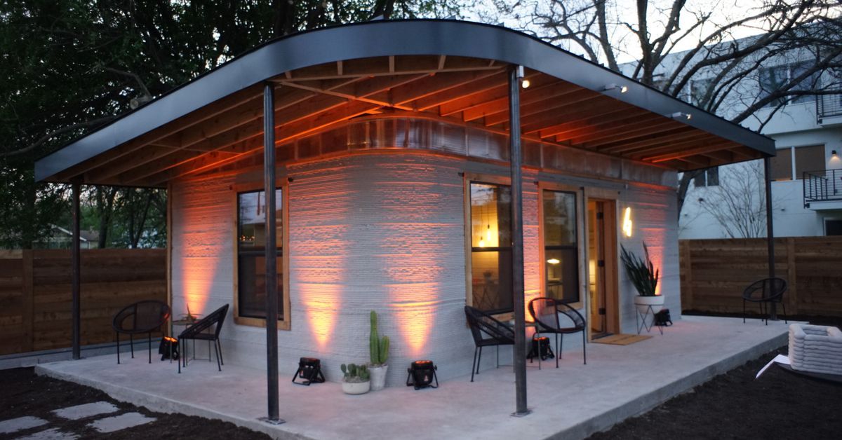 homevibeco's tweet photo. Quick and cheap 3D-printed homes could provide shelter to houseless populations https://t.co/ivGb0cBnml #realestate #design #icon https://t.co/Cnh0VmYPox