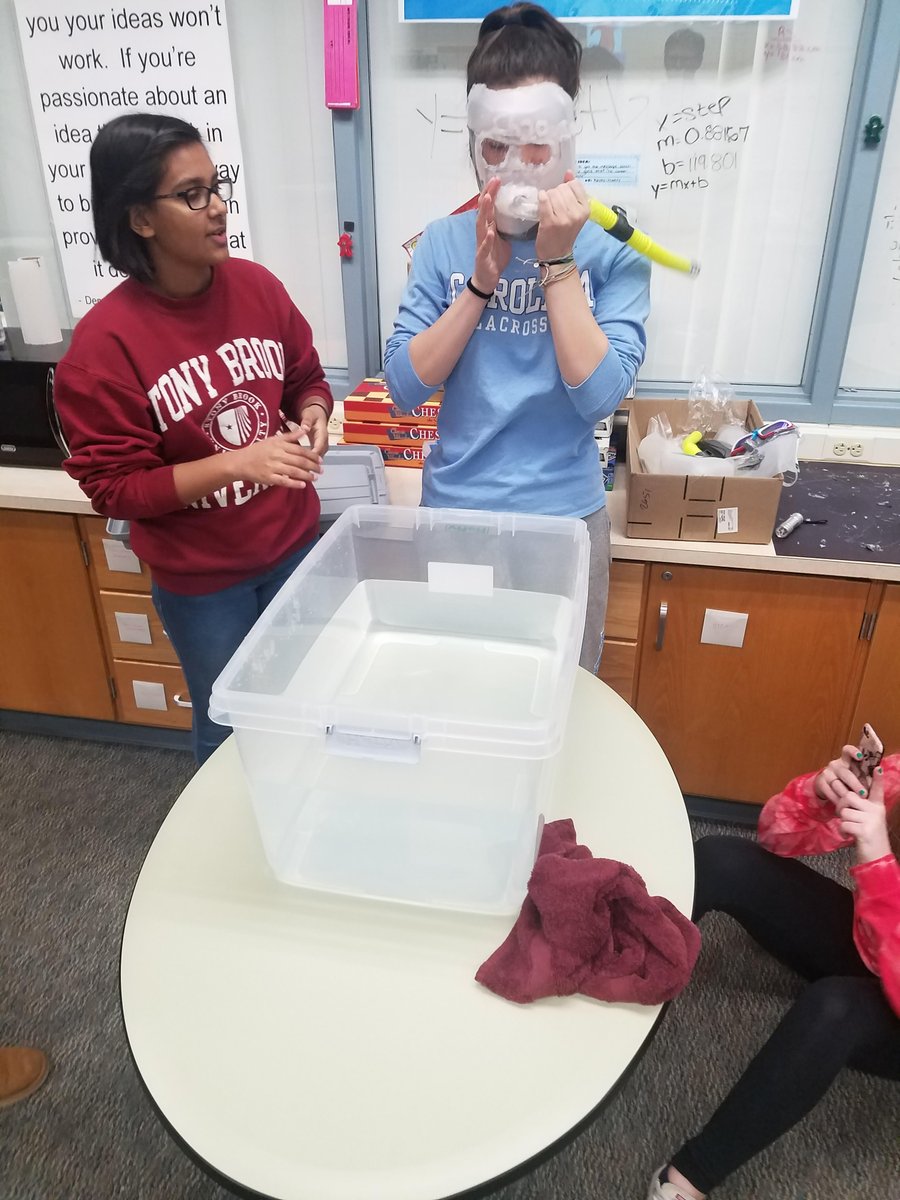 Mr_Yambor's tweet photo. 8th. grade Bio Suit teams start to test their prototypes. #wilsonsouthern #wilsonsd https://t.co/ZfxrF9HPlb