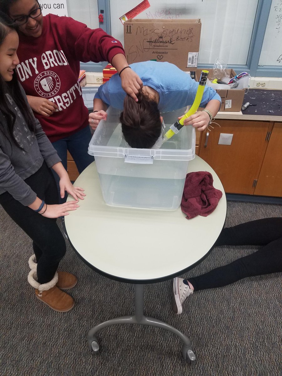 Mr_Yambor's tweet photo. 8th. grade Bio Suit teams start to test their prototypes. #wilsonsouthern #wilsonsd https://t.co/ZfxrF9HPlb