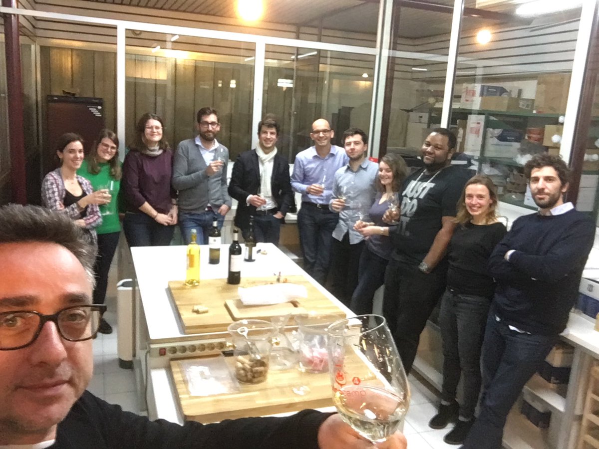 Apéro de bienvenue <a href="/lesparcelles/">lesparcelles</a> pour Marie chez <a href="/vinternet/">vinternet</a> et Emma et Marine chez <a href="/wine_funding/">Wine Funding</a>