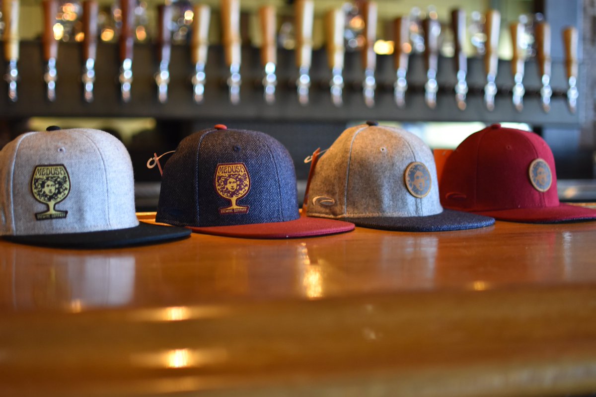 MedusaBrewing's tweet photo. #FreshTaDef New batch of hats just in! Stop by and pick one up.
.
#hats #hatsofinstagram #hatgame #lids #lid https://t.co/wwKX4ZadBl