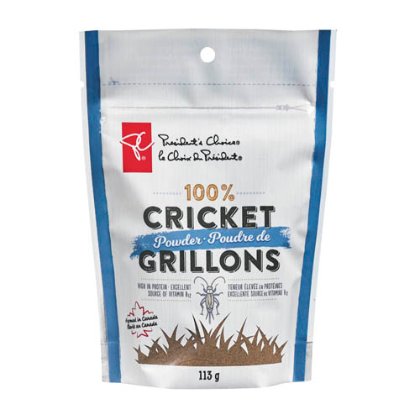 InnovationPtbo's tweet photo. Did you hear? President’s Choice now sells its first ever human-grade cricket powder supplied by local @EntomoFarms! Read more about the healthy, sustainable food option and how eating it helps our planet! 🌎➡️
https://t.co/nX83qe25XF https://t.co/fiLaeeic03