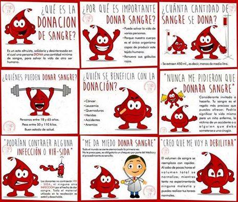 #INFORMACIÓN SOBRE LA #DONACIÓN: ❤️💉💪〽
LA DONACIÓN ES ANÓNIMA, USTED NO SABRÁ QUIÉN VA A BENEFICIARSE DE SU DONACIÓN, PERO SÍ SABRÁ QUE LA RECIBIRÁ UN SER HUMANO QUE LA NECESITA
CONDICIONES MÍNIMAS PARA SER DONANTE DE SANGRE:
Tener de 18 a 65 años y peso Superior a los 50 kg