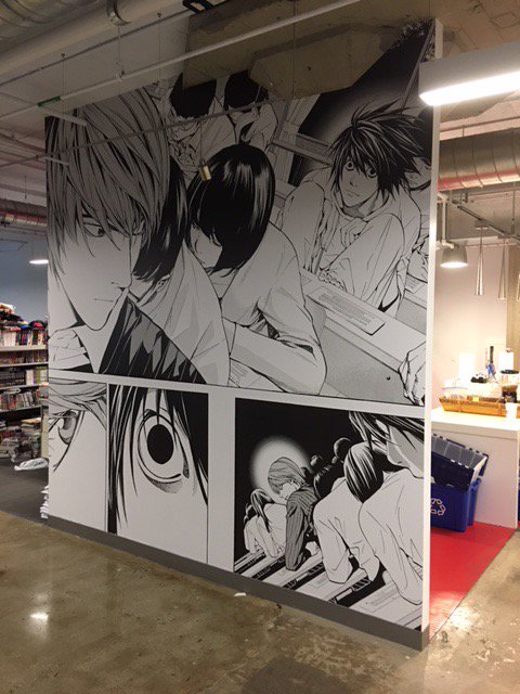 SASAKI_Hisashi's tweet photo. Some more new looks of walls at Viz. Fun place to work at, isn't it? https://t.co/J9Ol9MJD7m
