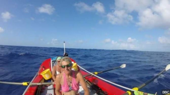 Female rowing crew in 60-day Atlantic triumph bbc.in/2FuWBqy #Shropshire