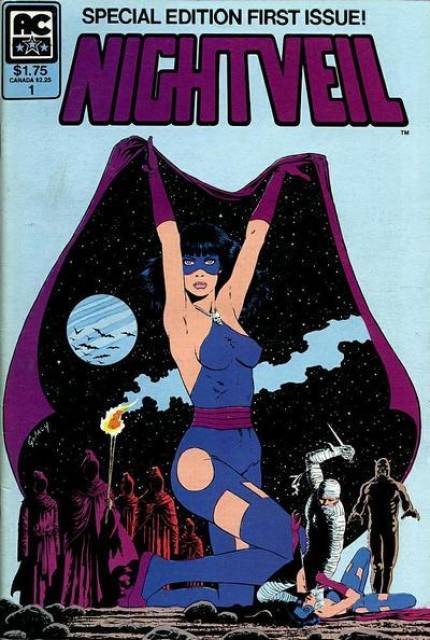 bobbynash's tweet photo. 2/2. Nightveil is a bucket list character. I fell in love with her in the late 80's when I picked up a run of AC Comics. I've made a few attempts to submit Nightveil stories to no avail. Getting to write her now is a dream come true. I just hope I do the character justice. https://t.co/cghT3jl48p