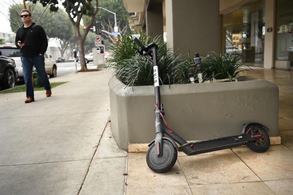 Forbes's tweet photo. Shared electric scooter startup Bird raises $100 million to take its service nationwide https://t.co/3FEmExDEtz https://t.co/2LEuu23JYD