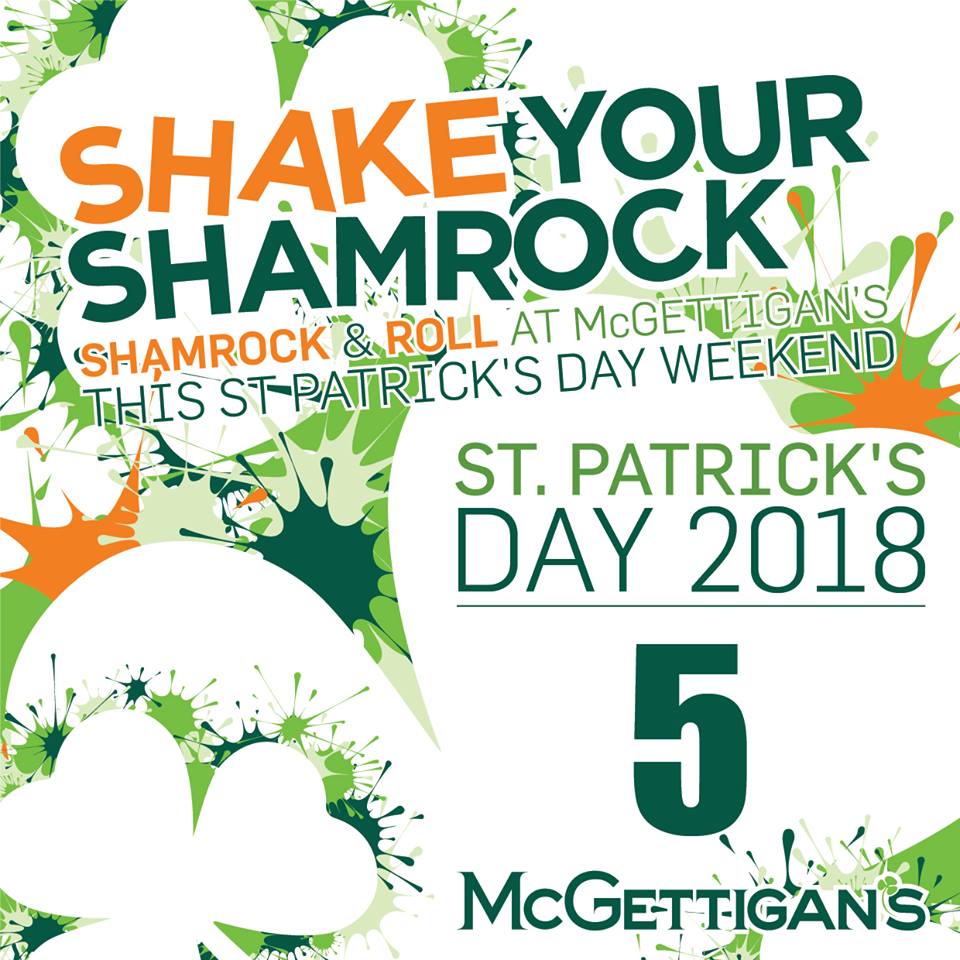 McGettigansCQ's tweet photo. It's the final countdown 🎶🎼 🇮🇪💚#shakeyourshamrock #PaddysDay #bestofIrish #clarkequay https://t.co/yHGTtaEd8j