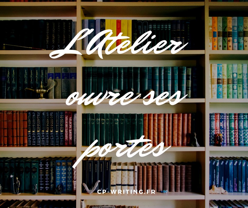 Chloe___P's tweet photo. L'Atelier d'écriture virtuel CP Writing ouvre ses portes! Chaque  semaine, un nouvel exercice auquel on peut contribuer en envoyant son texte à latelier@cp-writing.fr !
https://t.co/oKDvZ8IIws https://t.co/Ofq5OF7FXF