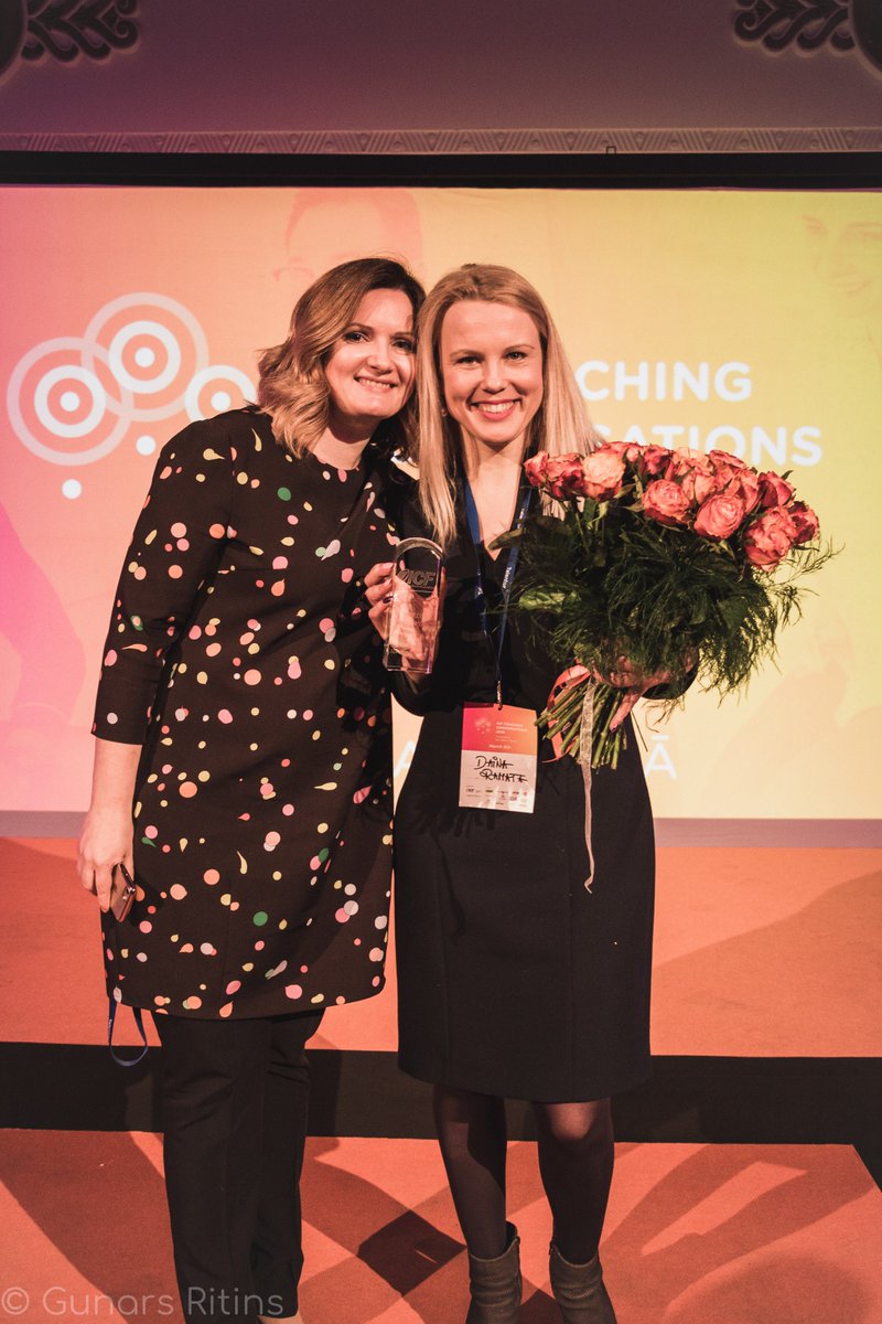 ICFLatvia's tweet photo. Otro gadu pēc pasniedzām ICF Prism Award, kas godina labākos projektus, kas īstenoti ar koučinga metodēm. Apsveicam Daina Ramata ar uzvaru, īstenojot @SkandiMotors projektu! Esam priecīgi, ka Latvijā ir tik talantīgi kouči.🏆📈🔝
#icfcc2018 #teamcoaching https://t.co/yqKNWv4oTE