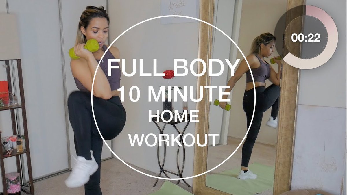 FULL BODY 10 MINTUE HOME WORKOUT youtube.com/watch?v=s1tWHm…