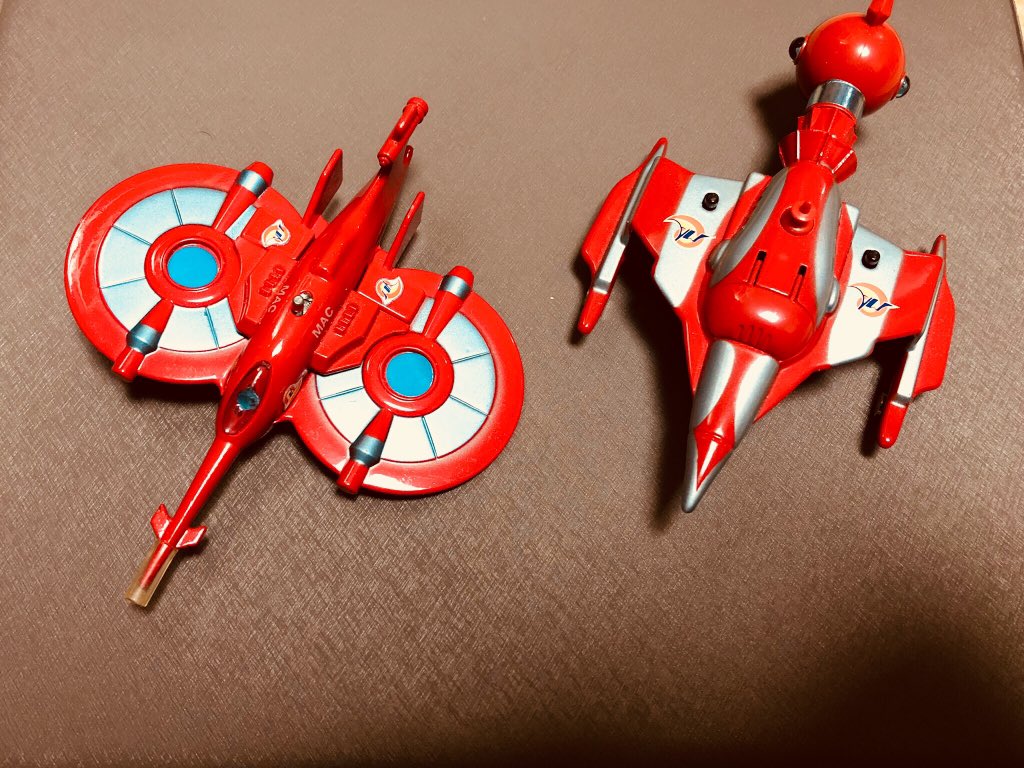 タカトクのマッキー2号とマッキー3号。 こうなると是が非でも1号が