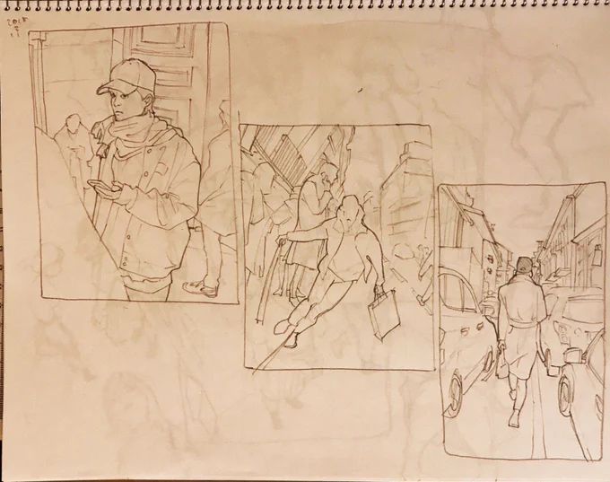 模写模写落書き 