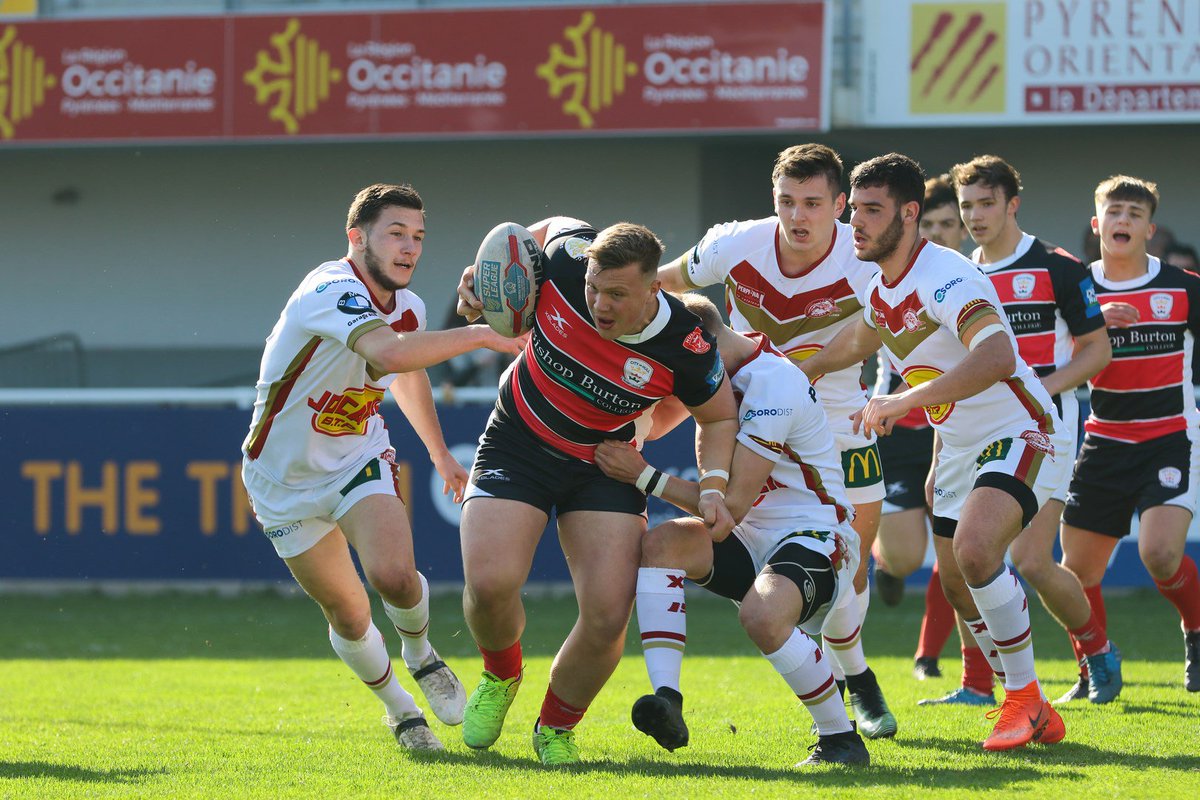 DragonsOfficiel's tweet image. 🇫🇷 Quelques photos du match des U19 face à l’Academy de Hull
La galerie complète ▶ bit.ly/2HrikfA

🇬🇧 Some pictures from the U19 game against @COHA_RL
More pictures ▶ bit.ly/2FBl9dk
