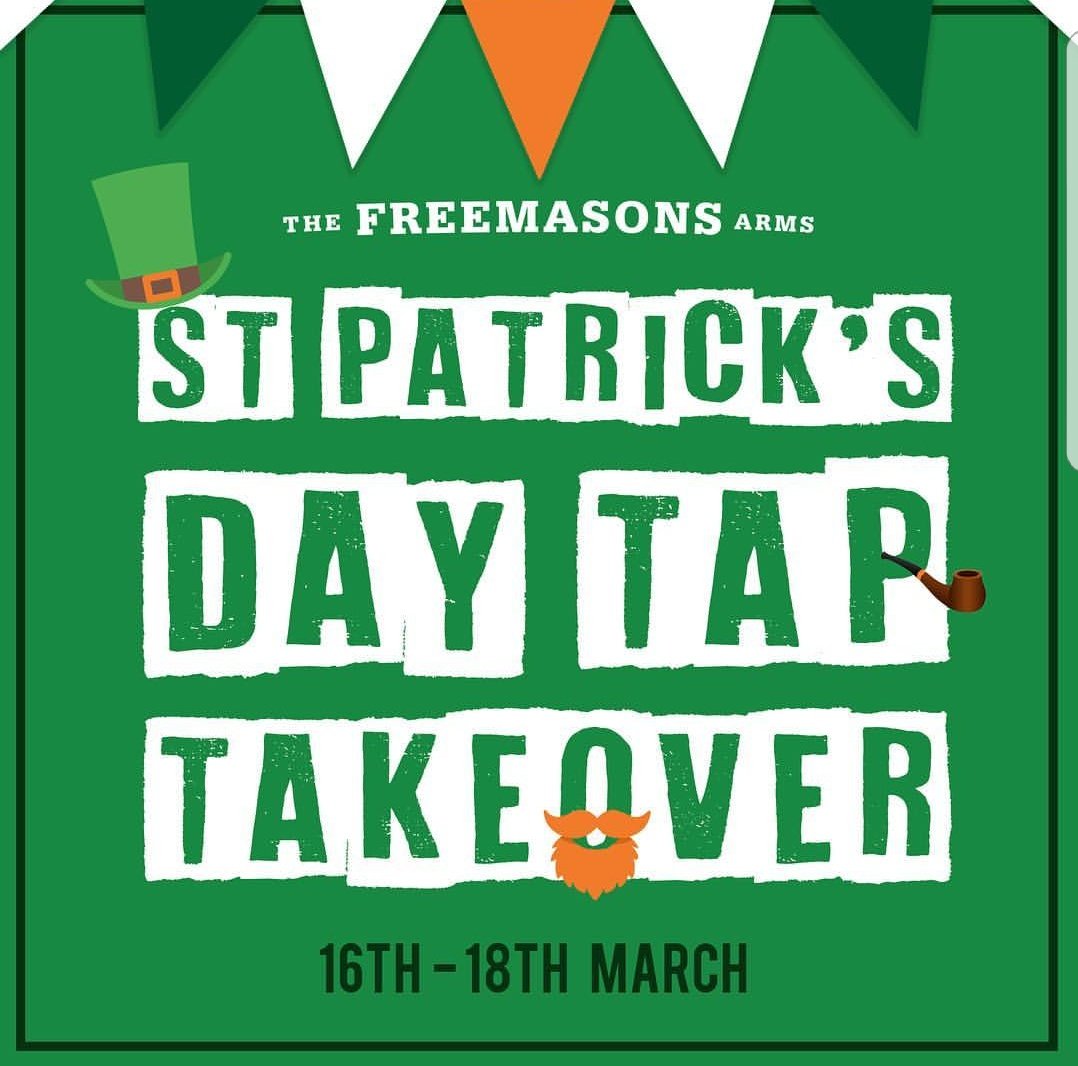 101tfa's tweet image. Celebrate St Patrick's Day at the Masons! With the England vs Ireland game, and also beers from @whitehagbrewery #babyguinnessforanyonewhodressesup! #leprechaun