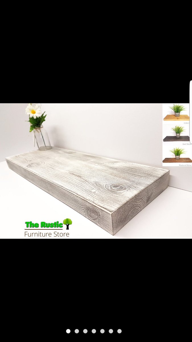 Walnut wash shelf available in our etsy shop! Plus 3 other colours to choose from!! etsy.com/uk/listing/553… shelf&amp;ref=sr_gallery-1-9   #etsy #shelfie #Furniture #shabbychic #bookshelf #homedecor #woodworking #pine #rustic #floatingshelves