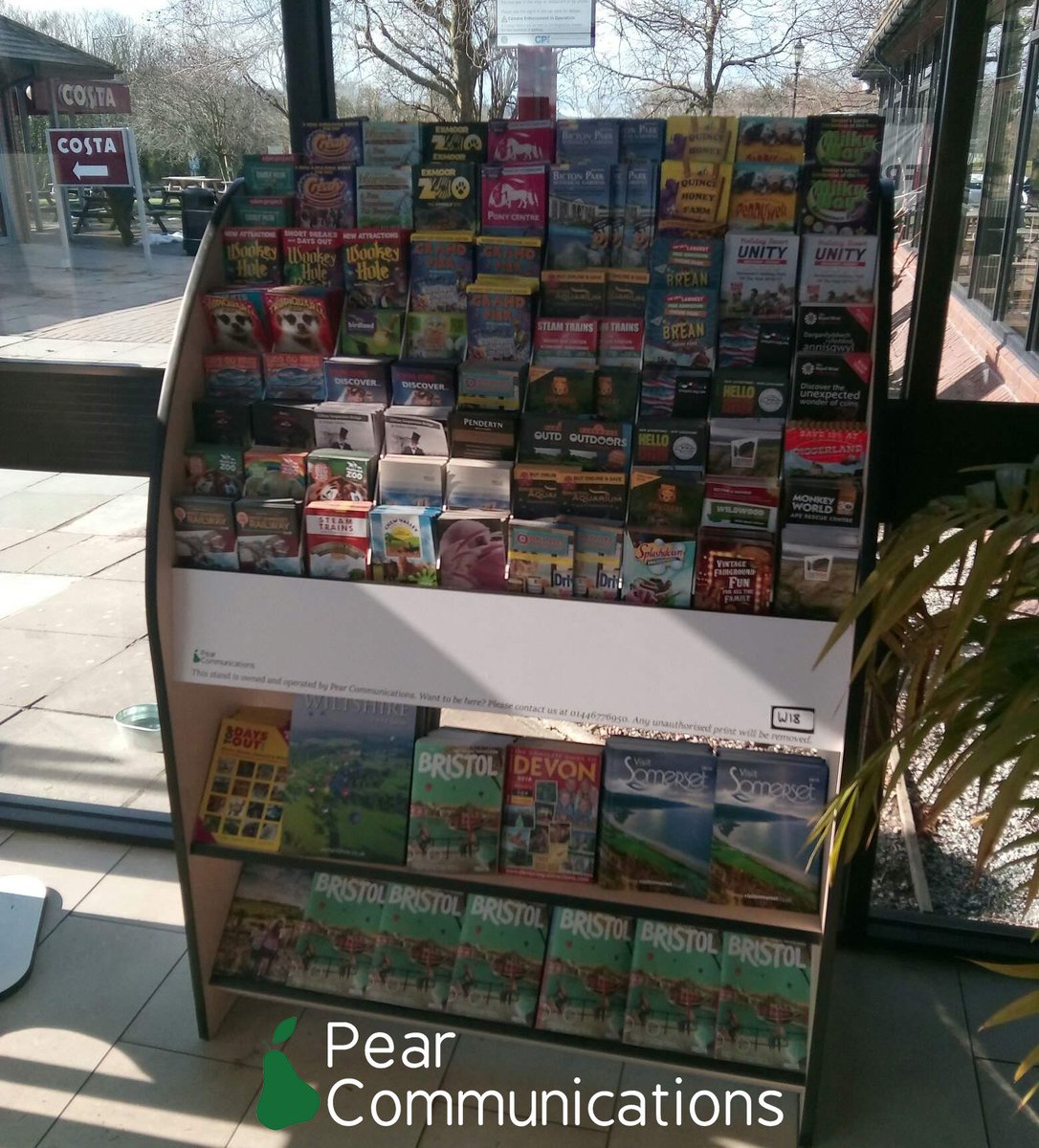 Next time you're in the Taunton Deane area, check out our NEW stand in the @Roadchef Northbound Services on the M5! @CrealyResort, @WookeyHole, @exmoorzoo, @quincehoneyfarm, @BictonPark, @RoyalMintExp, @PenderynWhisky, @Longleat, @Diggerland_UK